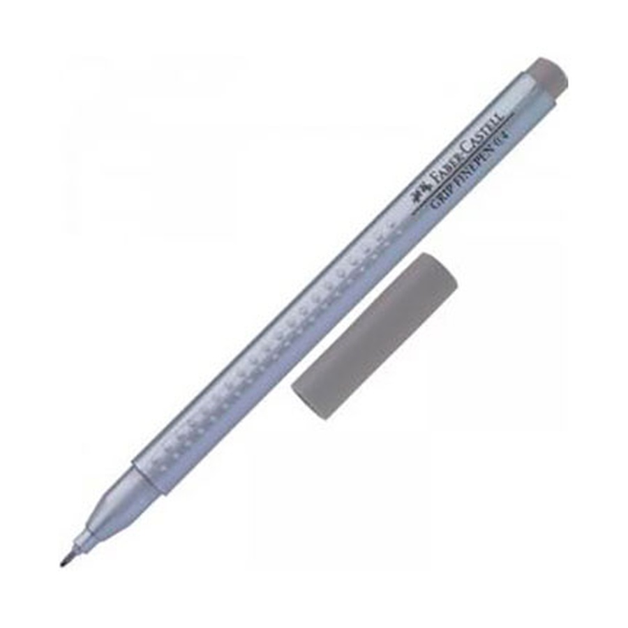 картинка Ручка капиллярная теплый серый трёхгранная 0,4 мм grip