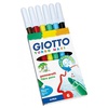 картинка Набор утолщенных фломастеров giotto серии turbo color из 6 цветов