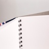 изображение Скетчбук малевичъ для акварели white swan, синий, fin, 200 г/м, 21х21 см, 30 листов