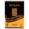 фото Блокнот для зарисовок fabriano schizzi 90 г/м2, 29,7x42 см, мелкозернистая, тёмная обложка, 100 листов, спираль