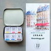 фотография Набор акварели jj watercolor "paris", 6 цветов, коллекция urban
