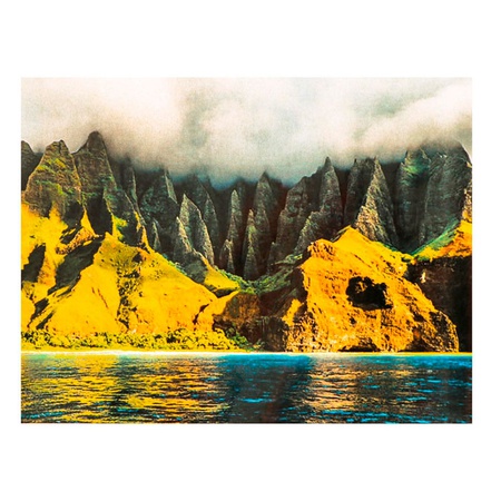 фото Роспись по холсту «туман в горах», 30 × 40 см