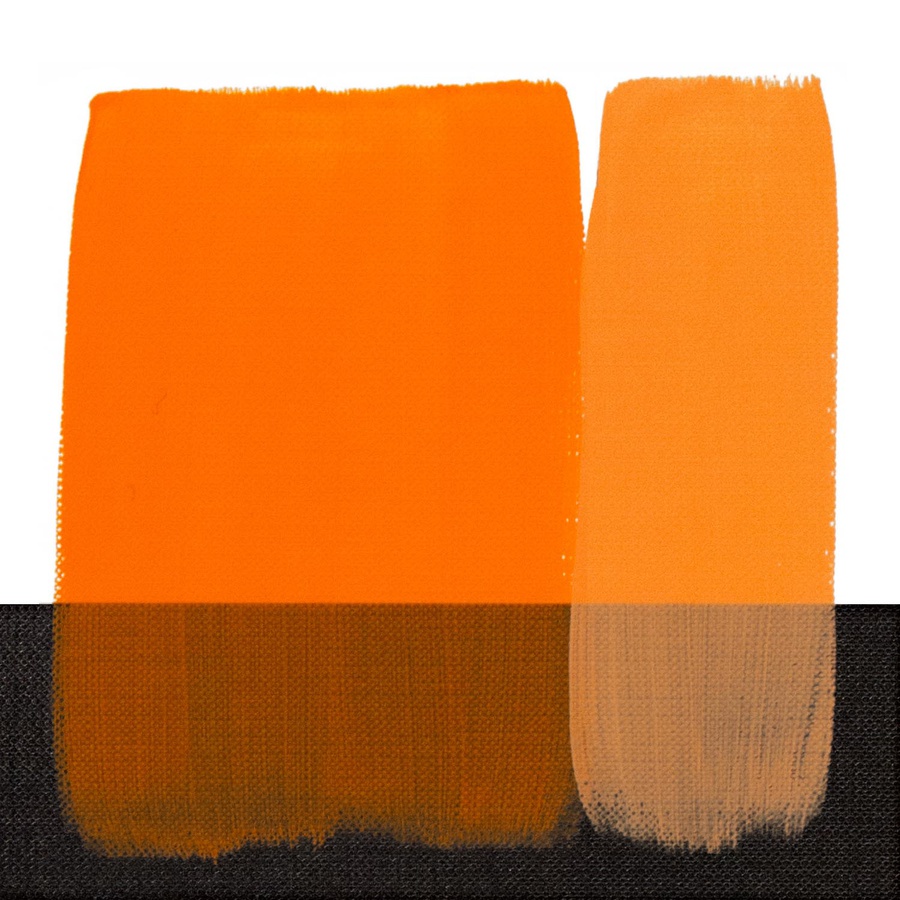 фото Краска акриловая maimeri polycolor, банка 140 мл, оранжевый