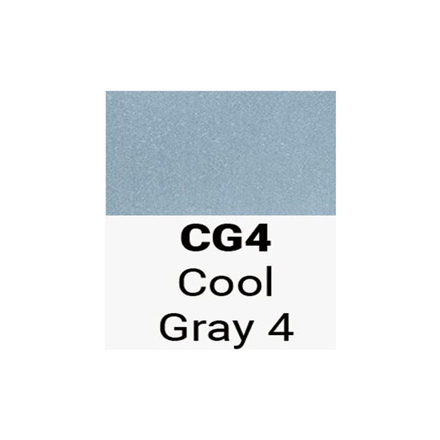 картинка Маркер sketchmarker brush двухсторонний на спиртовой основе cg4 прохладный серый 4