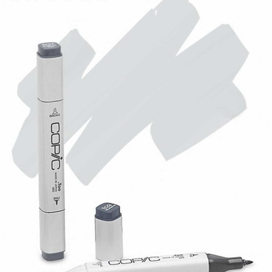 фото Маркер спиртовой copic, два пера, цвет n2