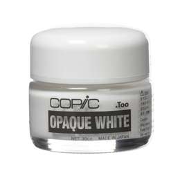 фото Белила покрывные copic opaque white