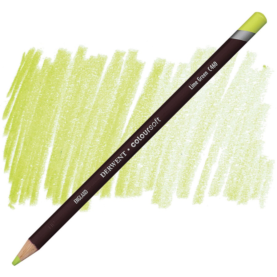 изображение Карандаш цветной derwent coloursoft c460 зелёный лайм