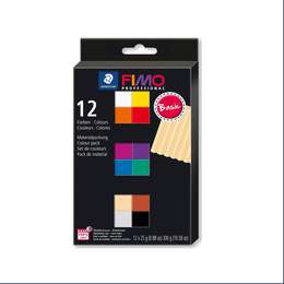 картинка Fimo professional "базовые цвета",12 цв. по 25г