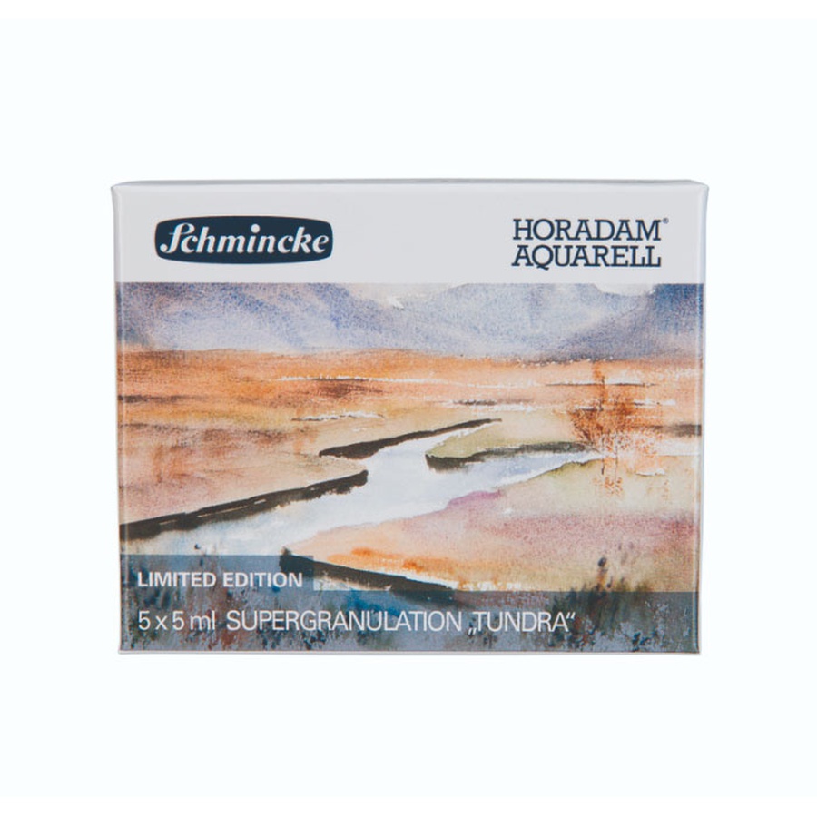 изображение Набор супергранулирующих акварельных красок schmincke horadam, tundra, тубы 5х5мл, в картоне