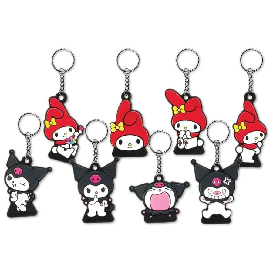 изображение Карамель в пластиковом сердце с подарком kuromi my melody, 15г