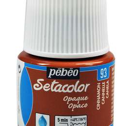 картинка Краска для ткани pebeo setacolor opaque 45 мл, корица 93