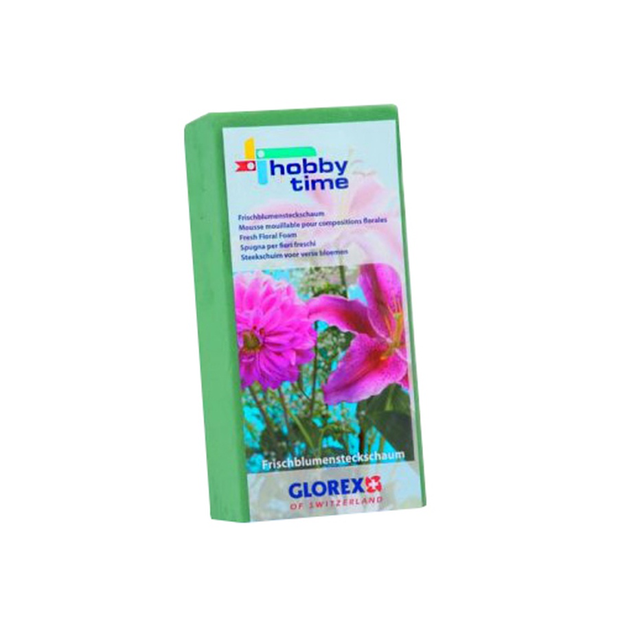 изображение Флористическая пена для живых цветов 23х11х7,5 см 63804721