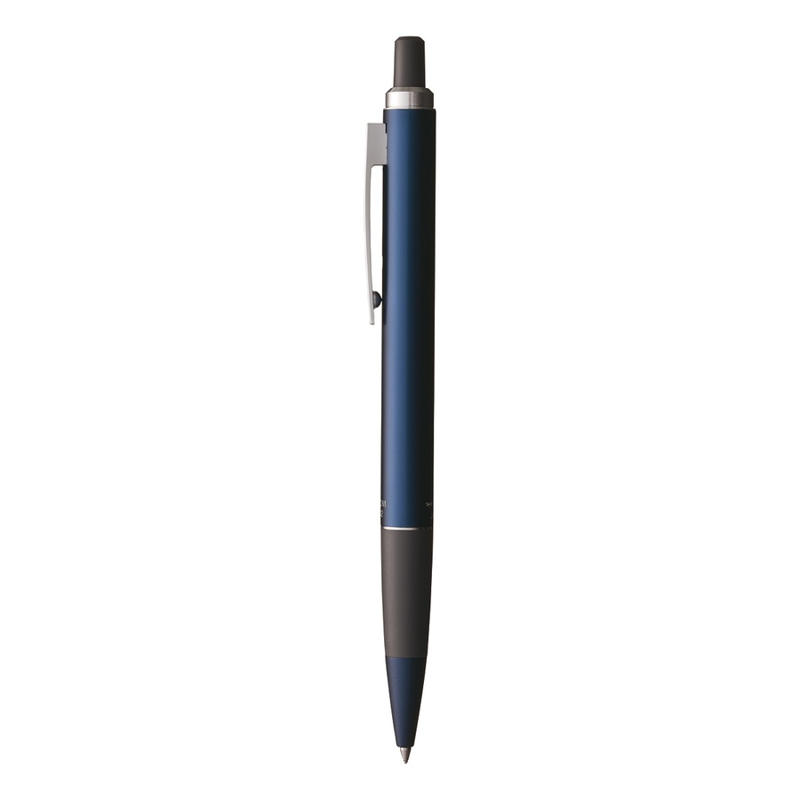 изображение Ручка шариковая автоматическая tombow l102 черная (корпус темно-синий, линия 0.7мм)