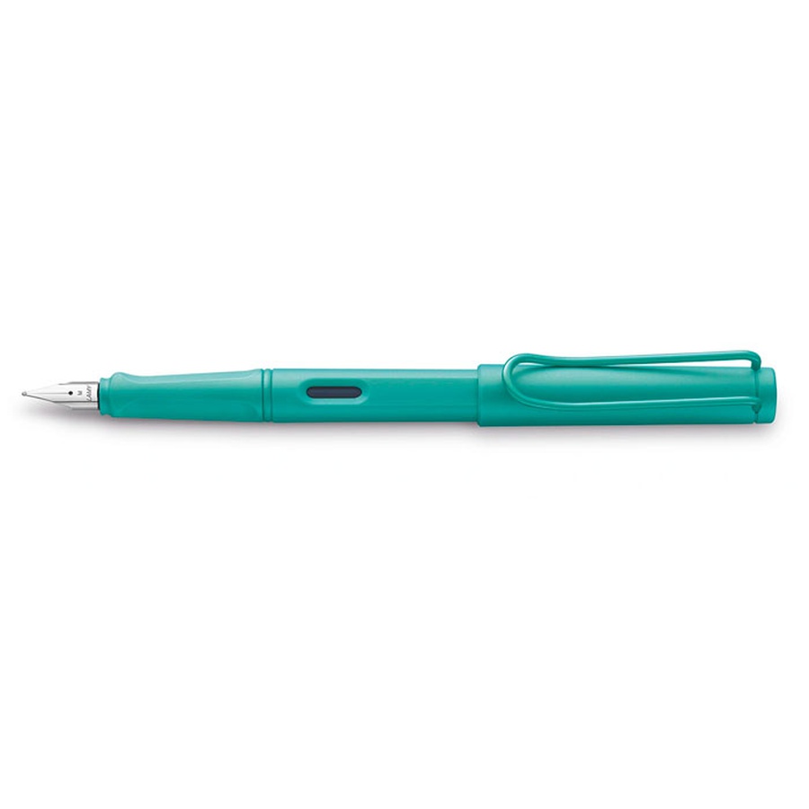 фотография Lamy ручка перьевая 021 safari, аквамарин, f