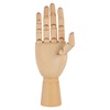 фото Модель деревянная сонет - правая рука, женская, 25 см