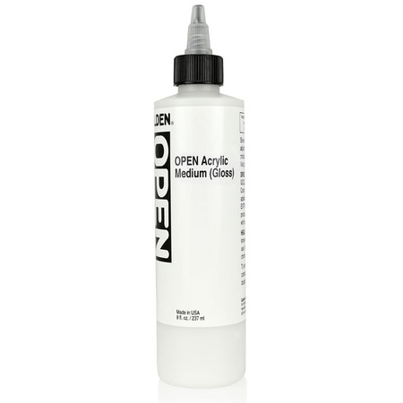 фото Гель-медиум для акрила open acrylic gel, глянцевый