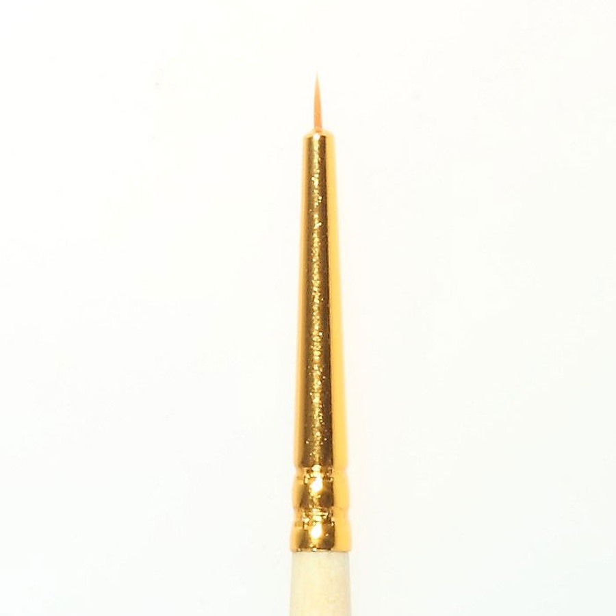 фотография Кисть синтетика roubloff № 00 круглая, длинная ручка, 1312