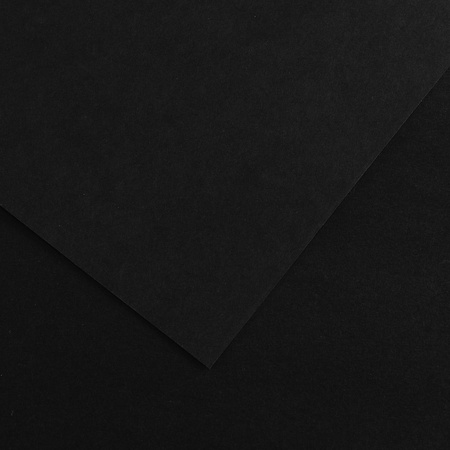 Бумага цветная Canson Iris Vivaldi, 240 г/м2, лист А4, № 38 чёрный