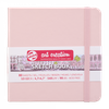 изображение Блокнот для зарисовок art creation 140 г/м2, 12х12 см, 80 листов, твердая обложка розовая