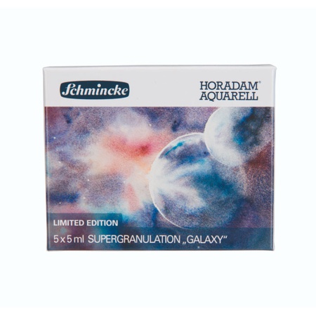 изображение Набор супергранулирующих акварельных красок schmincke horadam, galaxy, тубы 5х5мл, в картоне