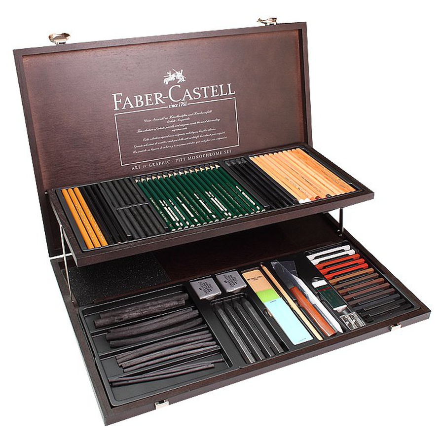 Художественный набор. Фабер Кастелл подарочный набор. Faber Castell чемодан. Faber Castell чемодан с карандашами. Самый дорогой набор Фабер Кастелл.