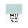 картинка Маркер sketchmarker brush двухсторонний на спировой основе bg83 арктический серый