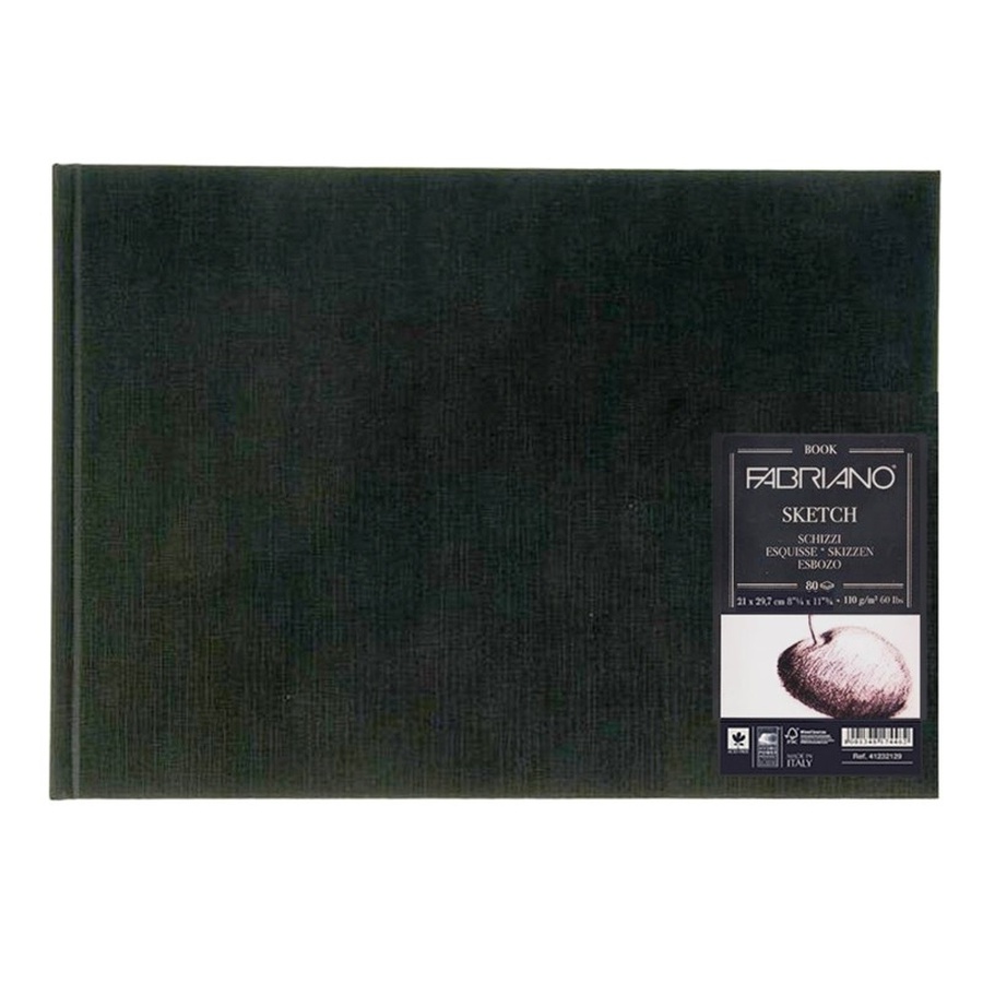 картинка Блокнот д/зарис-к fabriano sketchbook 110г,а4,м/з,ландш.