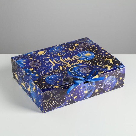 изображение Складная коробка подарочная «тепла и уюта», 31 × 24,5 × 9 см