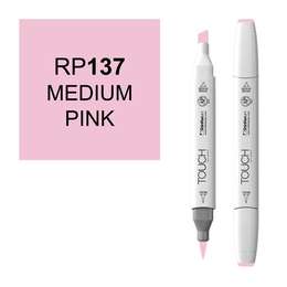 изображение Маркер художественный touch brush shinhanart, 137 средний розовый rp137