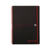 картинка Блокнот oxford black ’n’ red a4 70л, клетка