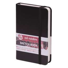 изображение Скетчбук royal talens art creation, 140 г/м2,  9х14 см, 80 листов,  чёрный