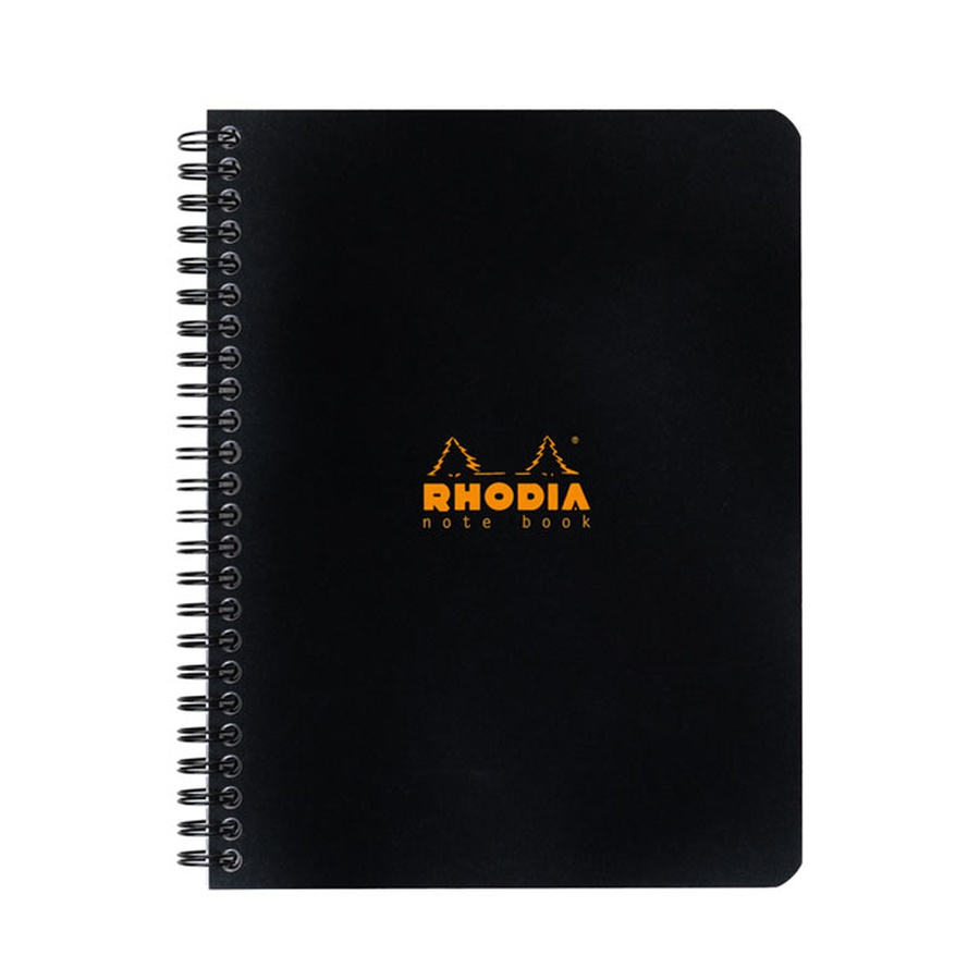фото Тетрадь rhodia "classic. black", а5+, клетка на гребне, 80л., 80г/м2
