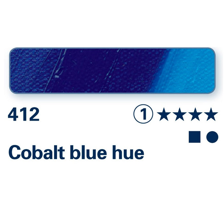 изображение Краска масляная schmincke norma professional № 412 кобальт синий, туба 35 мл