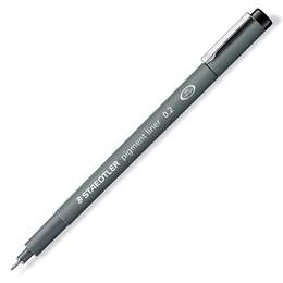 изображение Линер staedtler 0,2 мм, черный