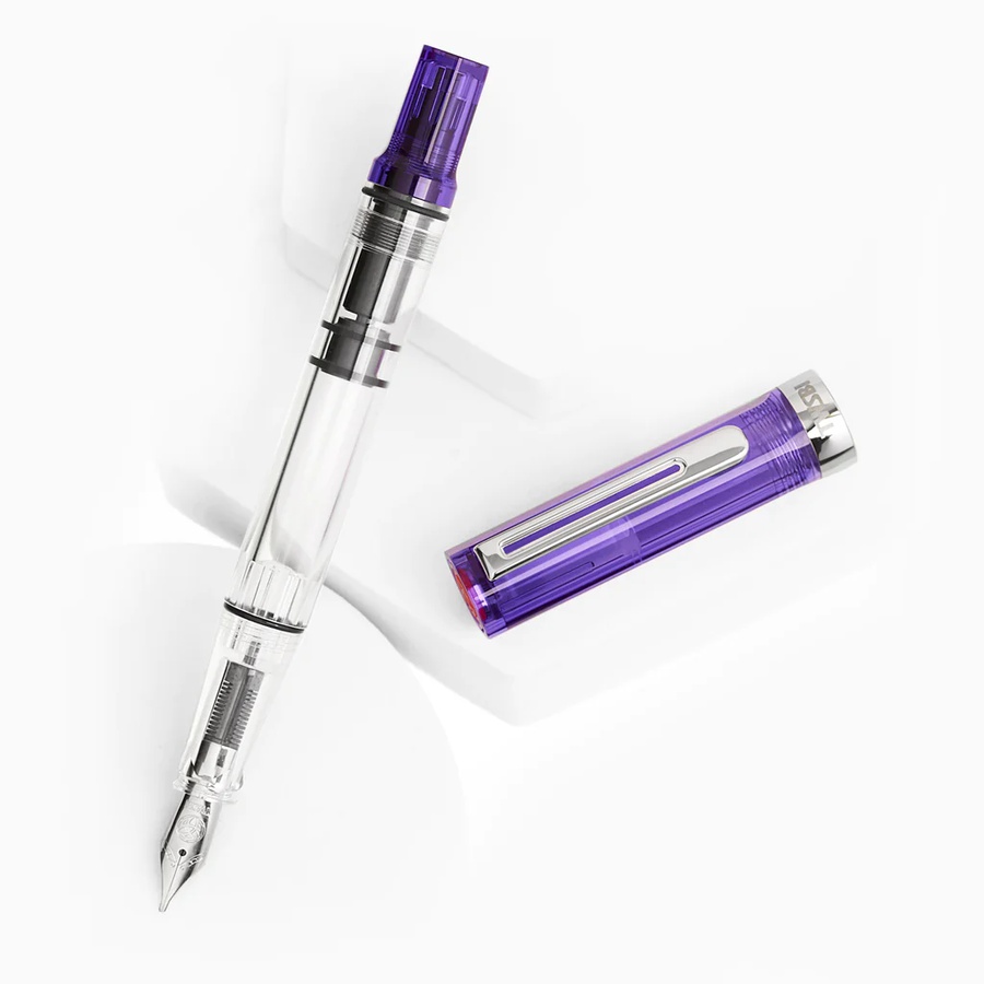 фотография Ручка перьевая twsbi eco, фиолетовый, f