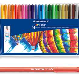 картинка Фломастеры staedtler noris club, 24 цвета