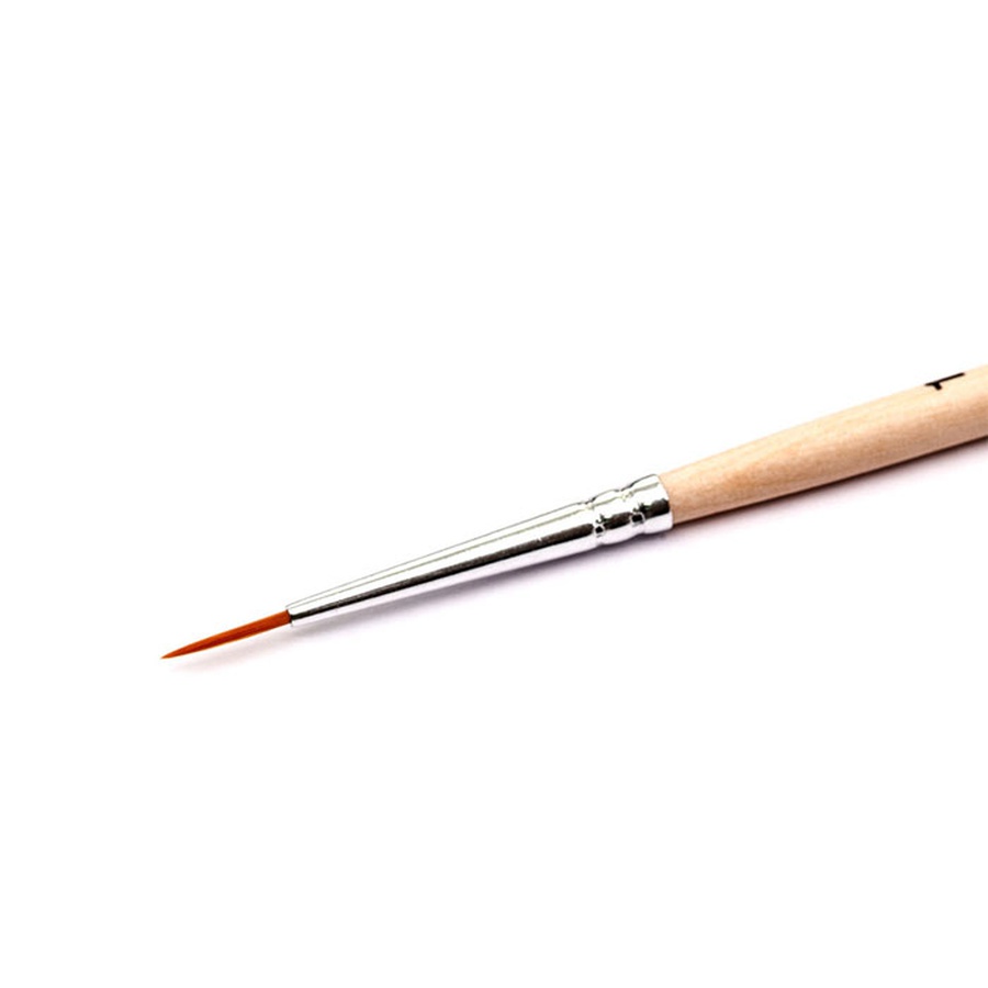 картинка Кисть синтетика мягкая roubloff № 1 круглая, короткая ручка, 1210