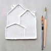 картинка Палитра художественная керамическая домики