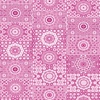 изображение Бумага для декопатча decopatch, 631 цветочки из точек розовые