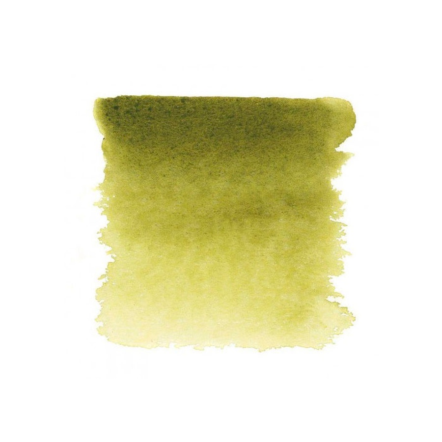 картинка Краска акварельная белые ночи, кювета 2,5 мл, оливковая № 727