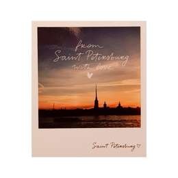 фотография Открытка "from saint-petersburg. фото"