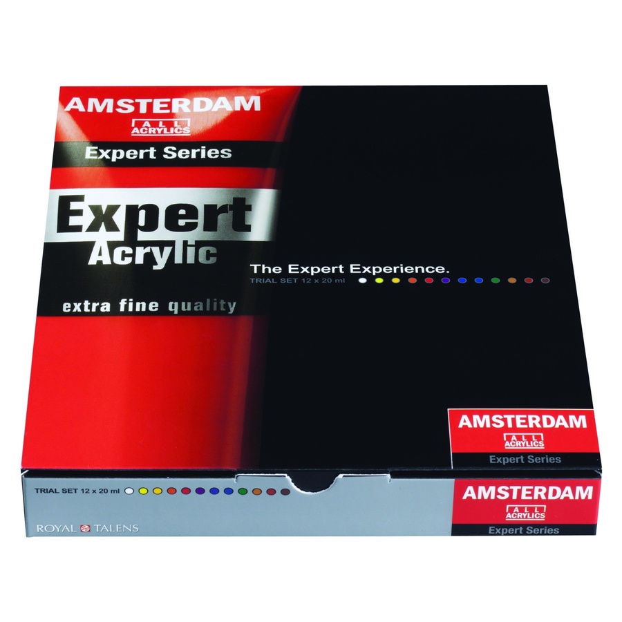картинка Набор акриловых красок amsterdam expert 12 цветов 20мл