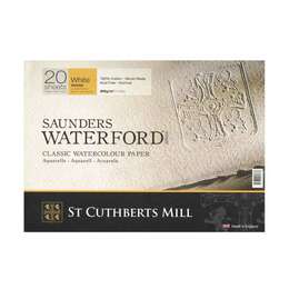 изображение Блок для акварели saunders waterford rough block white 300 г/м2, 360x260 мм, 20 листов