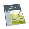 картинка Альбом-склейка для акварели canson moulin du roy, 24х32 см, 12 листов, фактура - фин, 300 г/м2, хлопок 100%
