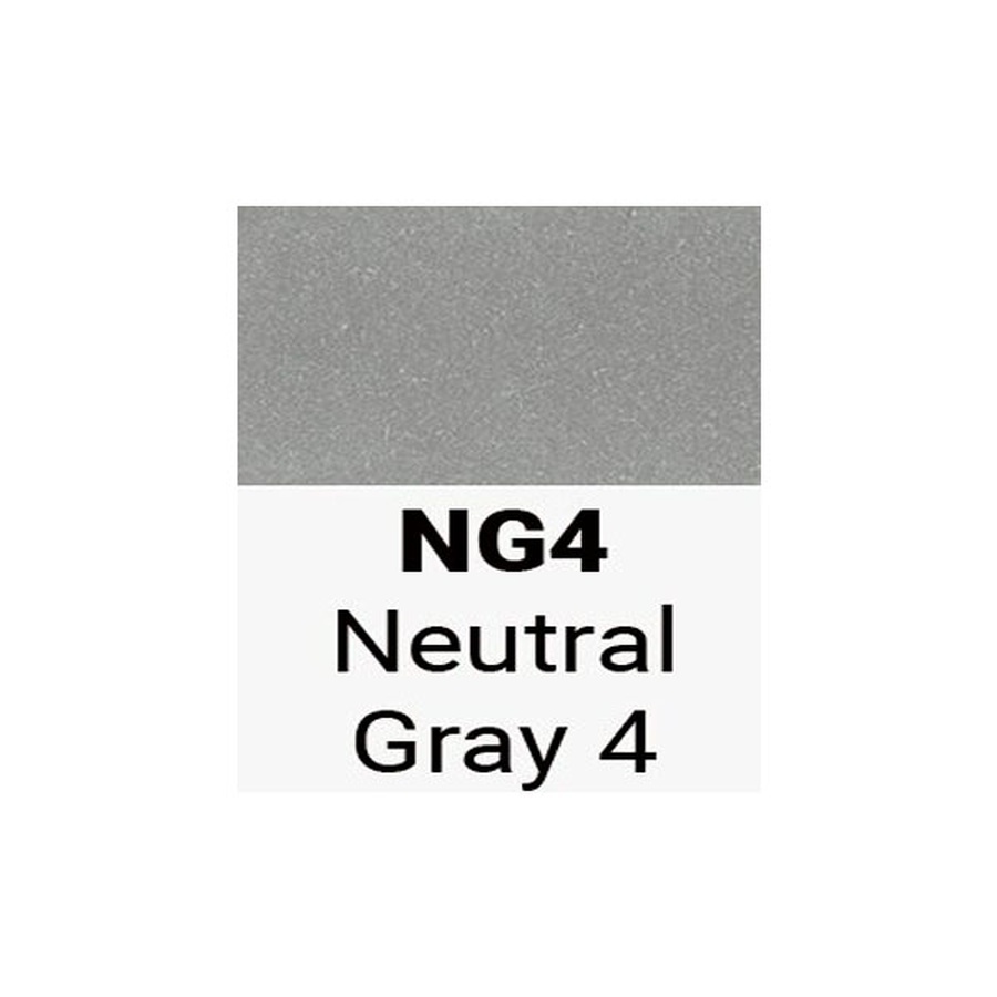 фотография Маркер sketchmarker brush двухсторонний на спиртовой основе ng4 нейтральный серый 4