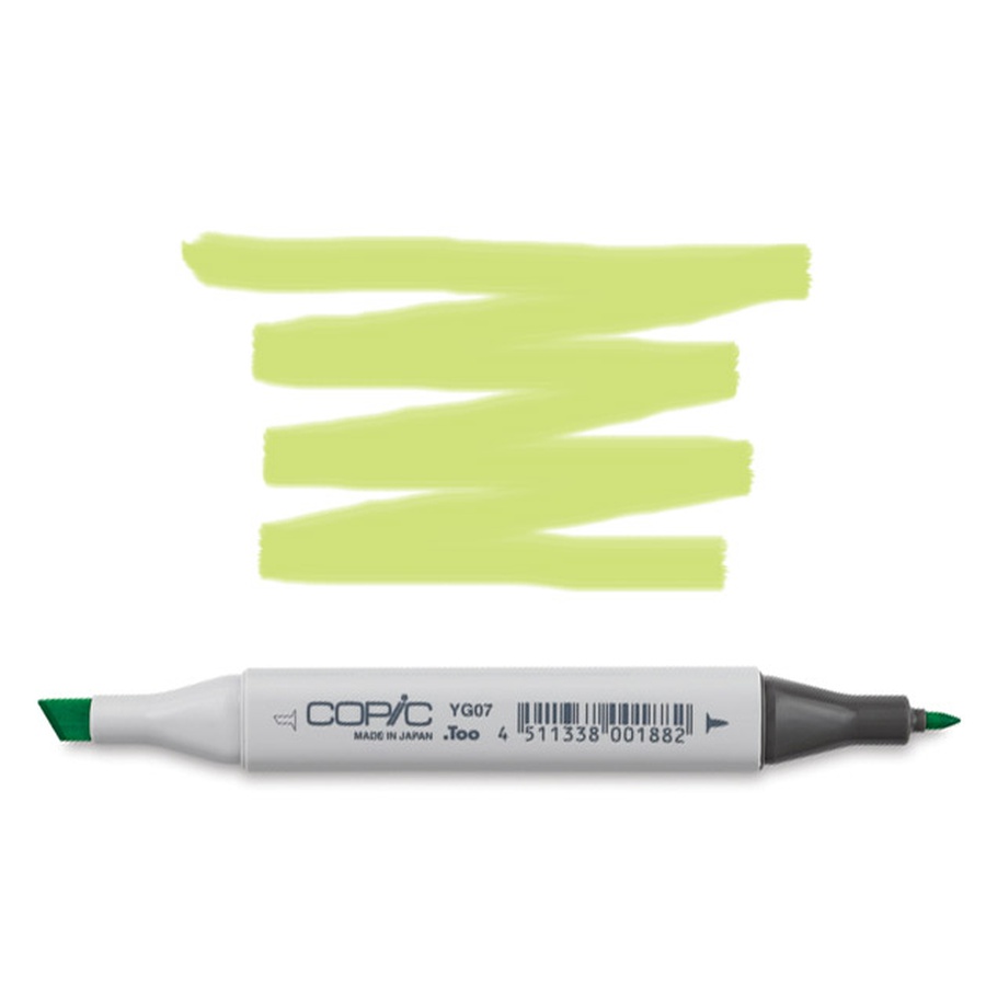 фото Маркер спиртовой copic, два пера, цвет yg25