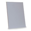картинка Холст мастер-класс на картоне, грунтованный акрилом, цвет светло-серый, 20х30 см