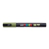 картинка Маркер posca pc-3m, хаки, 0.9 - 1.3 мм, пулевидный наконечник