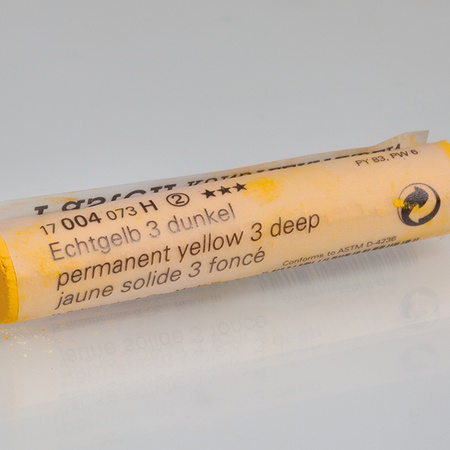 фото Пастель сухая schmincke экстрамягкая № 004 h жёлтый тёмный перманентный