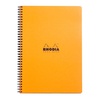 фото Бизнес-тетрадь rhodia "classic orange" 80 л., а4+ клетка на гребне, 80 г/м2